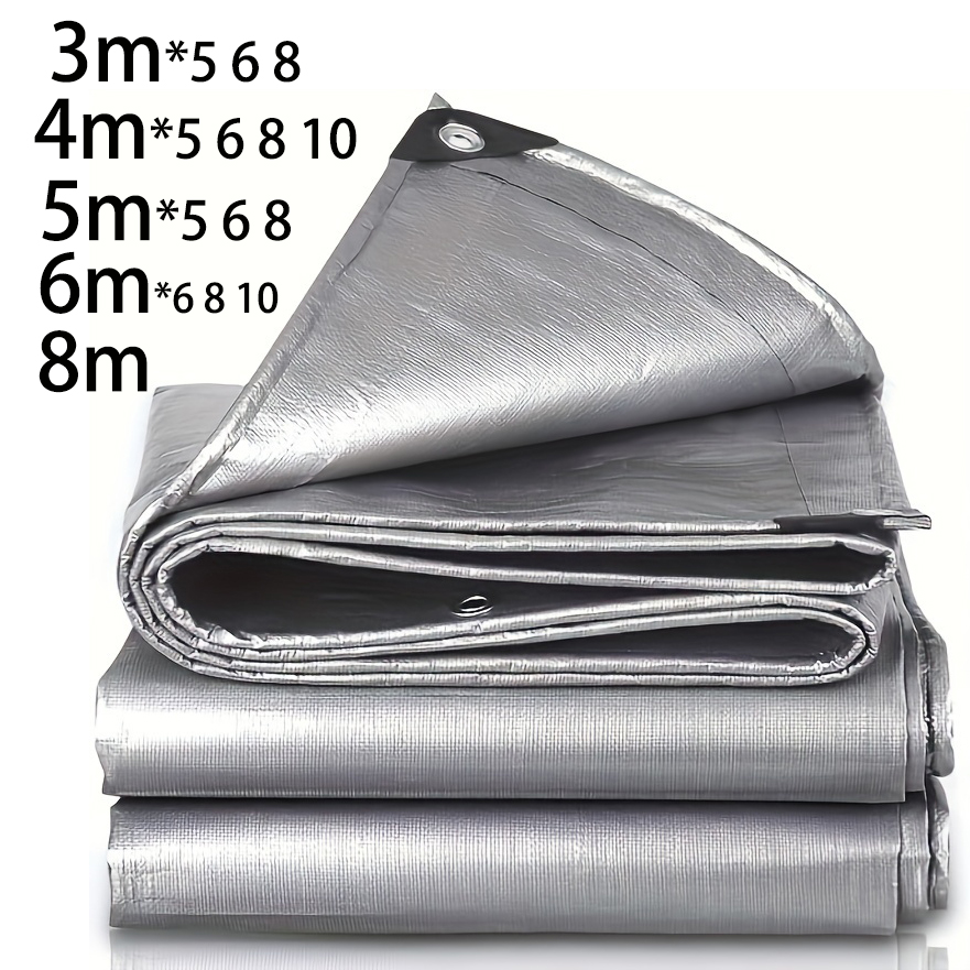 Outdoor Camping Automatic Quick Opening Tent - 大型防水ターポリン,キャンプターポリン,シルバーキャノピー,レインシェード,テントカバー,屋外日よけ,3m x 5 m, 6 m,