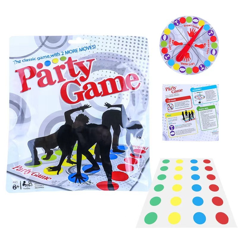 Outdoor Camping Games For Kids - ツイスターパーティーゲーム - 家族向け屋内外ボディツイストインタラクティブグループスポーツ玩具 子供と大人向けの楽しい遊具