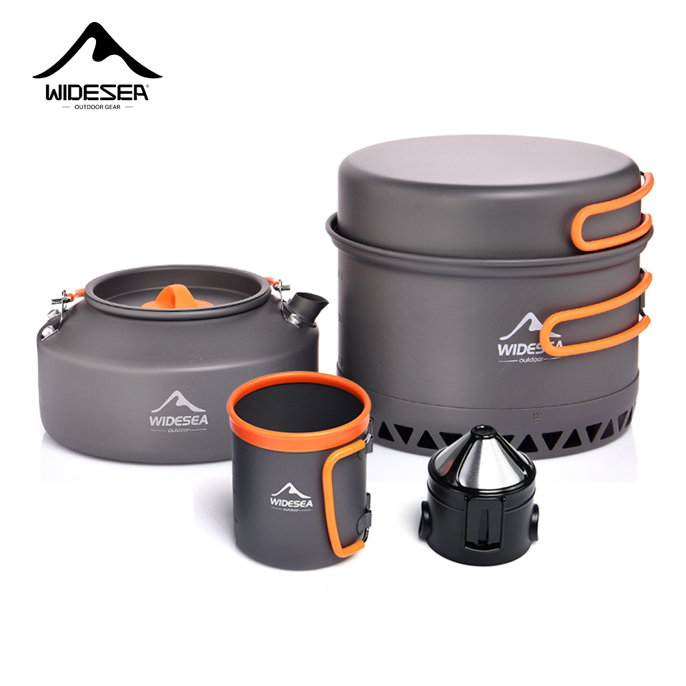Camping Quiet - キャンプ食器アウトドア調理器具セットポット観光ケトルコーヒーカップフィルテキッチン用品ギア器具ハイキングピクニック旅行