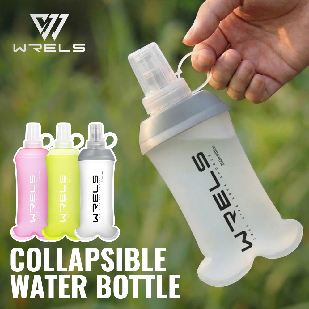 Collapsible Water Bottle - WRELS 190ml 250ml 350ml 500ml ウォーターボトル