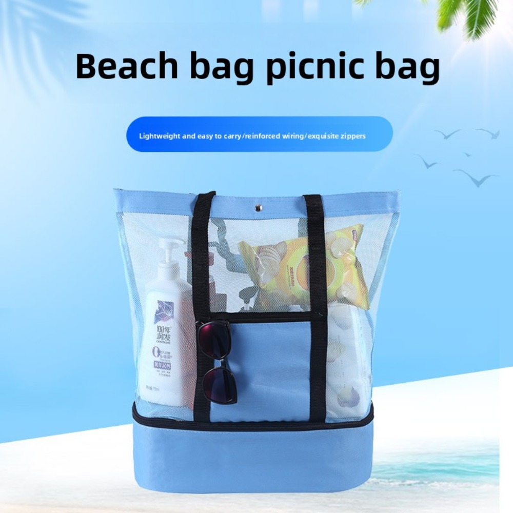 Outdoor Camping Bag - 多機能サーマルクーラーバッグ 1個 ピクニック、キャンプ、ビーチ用 ポータブルランチアイス収納トートバッグ アウトドアや日常旅行に最適