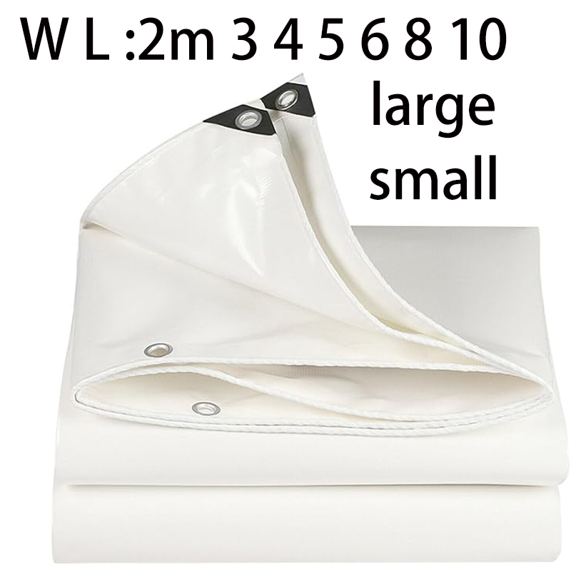 Waterproof Tarp Shelter - 大型カスタムターポリン ホワイト 3x5 6 8m*8 10