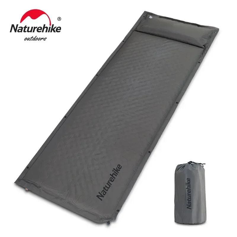 Outdoor Camping Inflatable Tent - Naturehike自己膨張式キャンプスリーピングパッド、d01、分割可能なキャンプスリーピングパッド、トラベル3 6cmエアマットレス、ハイキングテントマット、屋外ベッドマット