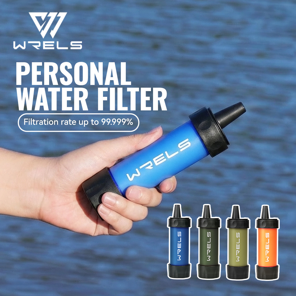 Outdoor Camping Water Filter - WRELS 屋外浄水器高品質キャンプハイキング緊急生活サバイバルフィルターポータブル水ろ過システム