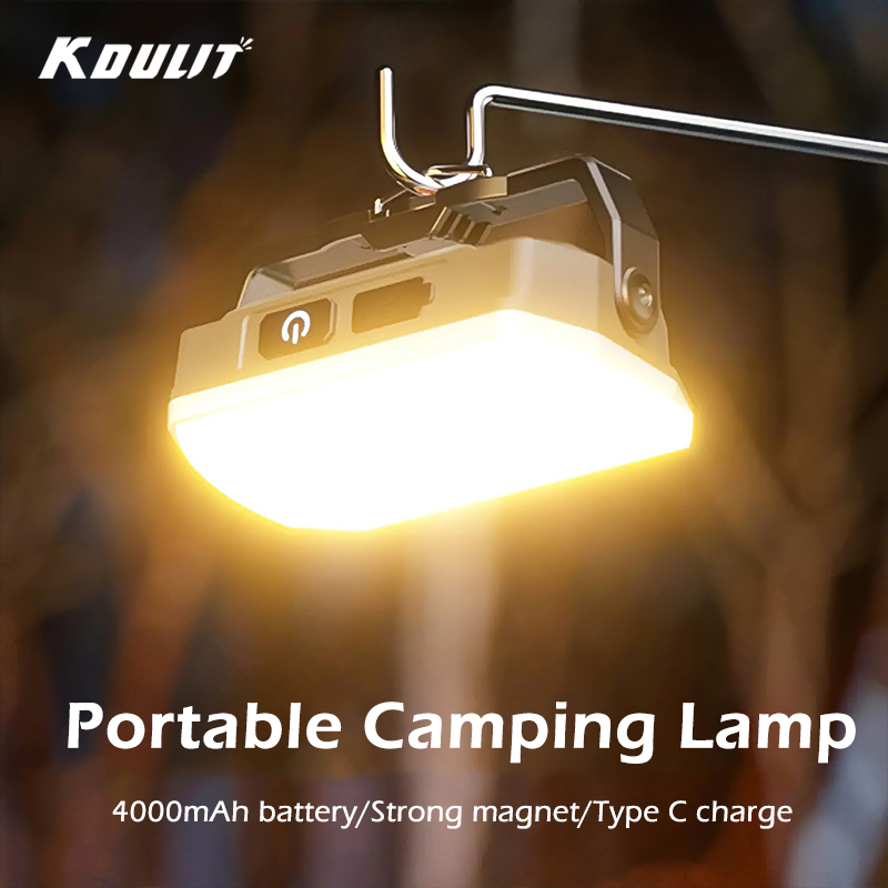 Outdoor Camping Lantern - ポータブルアウトドアキャンプランタン超長バッテリー寿命充電式非常灯強力な磁石作業灯修理用