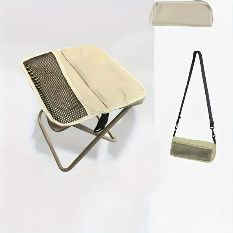 Outdoor Camping Bag - アウトドアレジャー、キャンプ、ハイキング用の折りたたみ式スツール、ショルダーバッグスタイルのポータブルスツールで、簡単に収納できます。