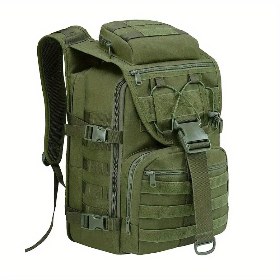 Outdoor Camping Bag - 35L メンズ タクティカルバックパック サバイバル ハイキングバックパック 多機能