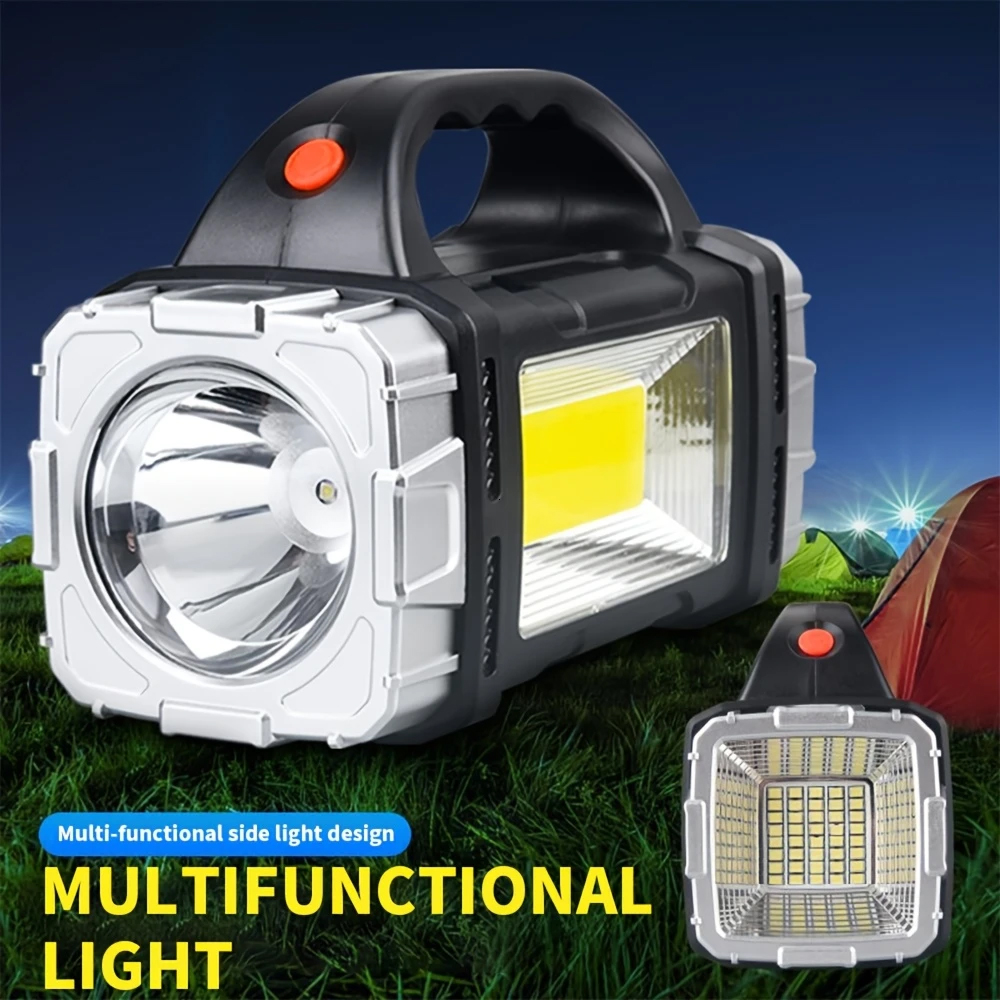 Camping Lantern - ポータブル強力な USB 充電式懐中電灯ソーラー LED ライト COB