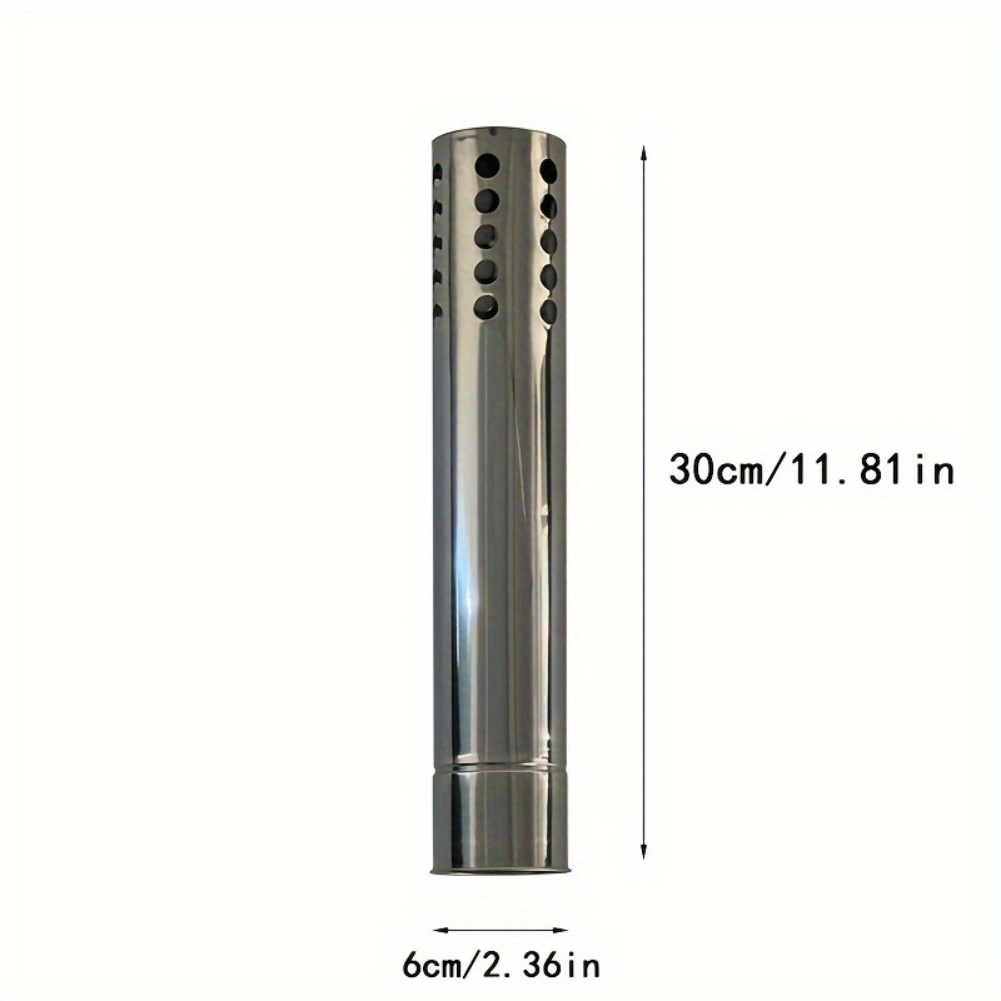 Outdoor Camping Stove Wood - ステンレス製煙突キット、木製ストーブ用、キャンプテント、キャビン、屋外シェルター用、5点セット