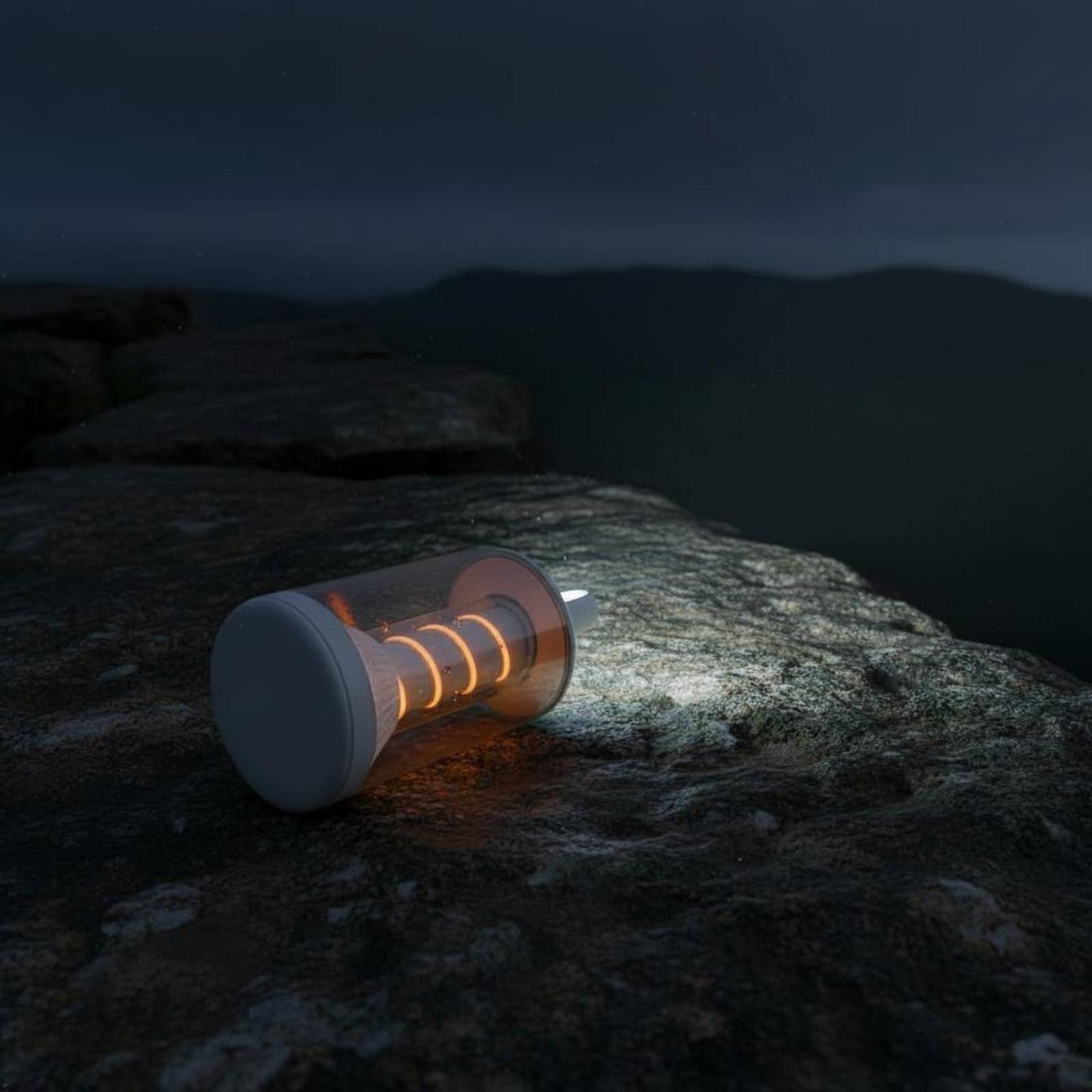 Camping Lantern - 電池式吊り下げランタン 360 ° 照明 ポータブルアンビエントランプ 取り外し可能な光源
