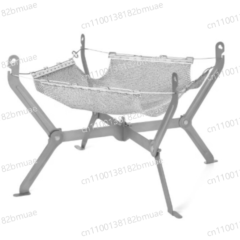 Outdoor Camping Stove Wood - ハイキング、ピクニック、料理、折りたたみ式BBQバーベキューグリルメッシュ、ポータブル屋外キャンプファイヤーピット、薪ストーブバーナー用