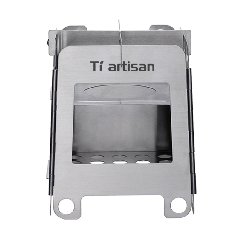 Tiartisan ステンレス鋼キャンプストーブ ミニポータ - Outdoor Camping Stove Wood のレビューと価格