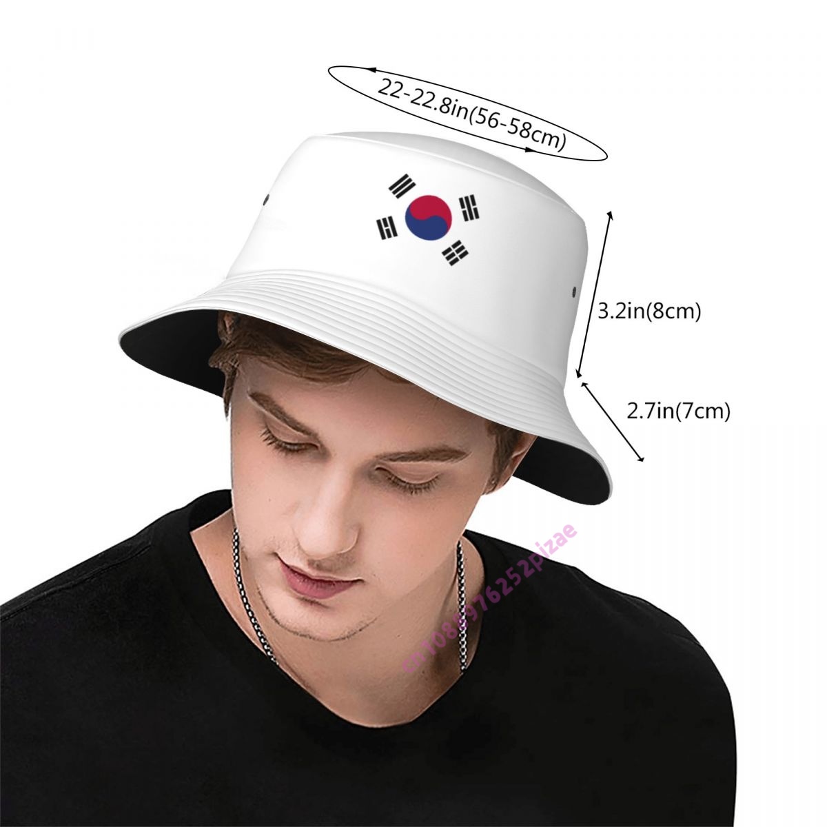 韓国 3D 旗男性女性サッカーバケットハット屋外日焼け防止キ - Outdoor Camping Korea のレビューと価格