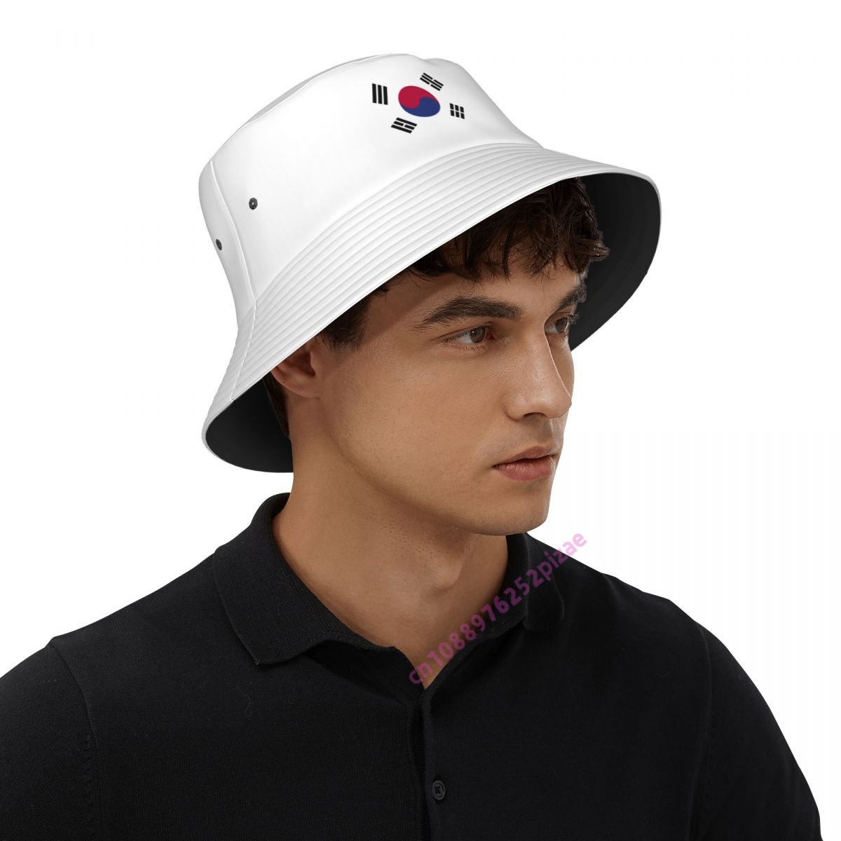 韓国 3D 旗男性女性サッカーバケットハット屋外日焼け防止キ - Outdoor Camping Korea のレビューと価格