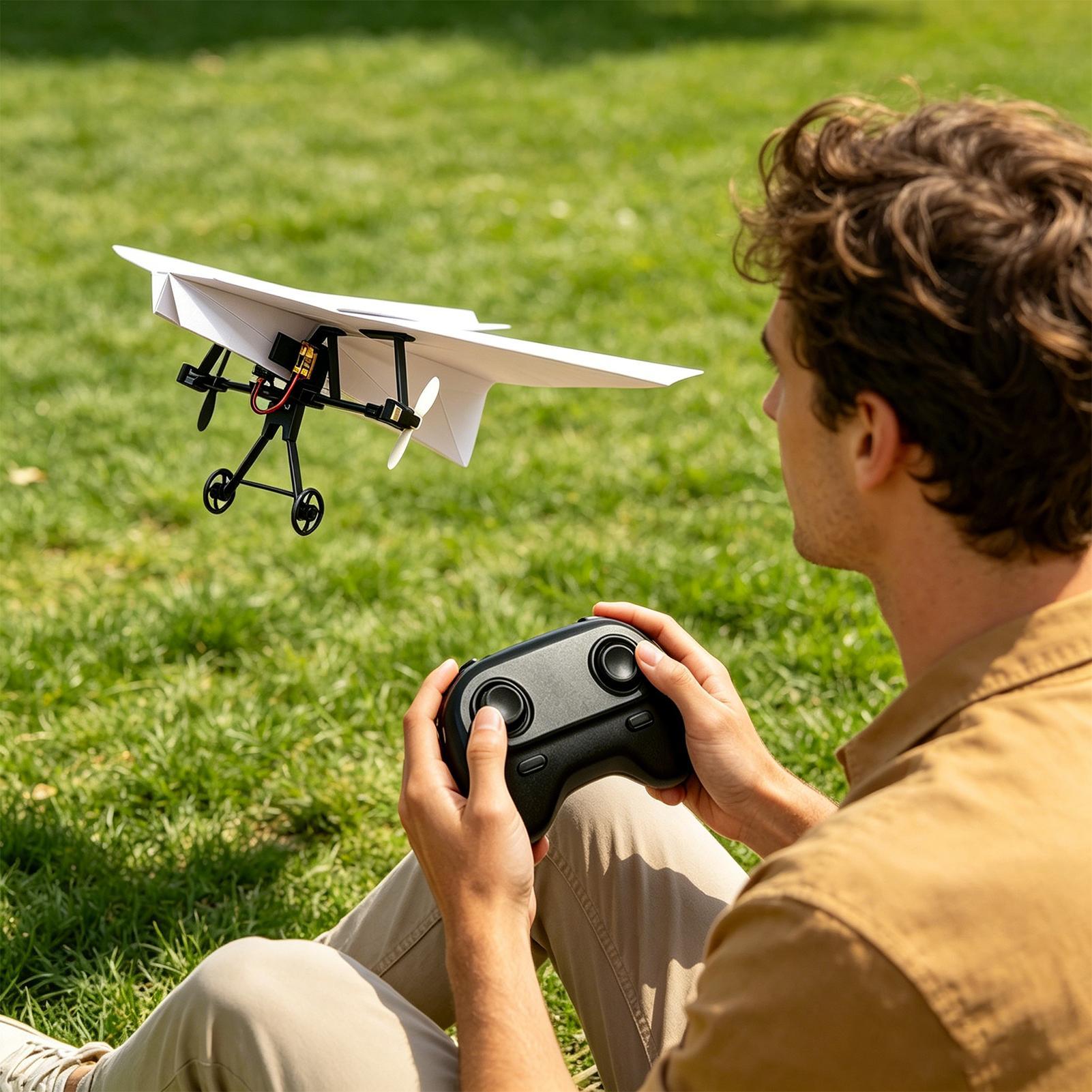 RC紙飛行機キット ラジコン戦闘機 おもちゃ 電動リモコン飛 - Outdoor Camping Games For Kids のレビューと価格