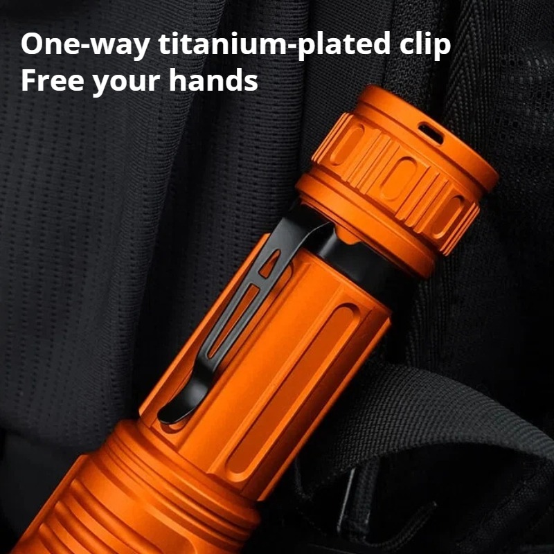 強力な光 LED 懐中電灯ズーム可能 TYPE-C 充電式屋 - Outdoor Camping Lantern のレビューと価格