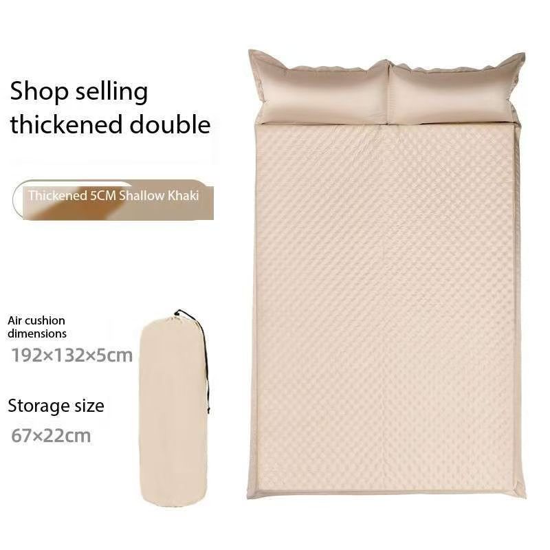 屋外キャンプテントマット エアブロー自動膨張式折りたたみキャ - Outdoor Camping Inflatable Tent のレビューと価格