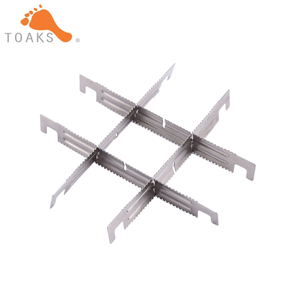 2/4/6 個 TOAKS 屋外チタン薪ストーブクロスバー  - Outdoor Camping Stove Wood のレビューと価格