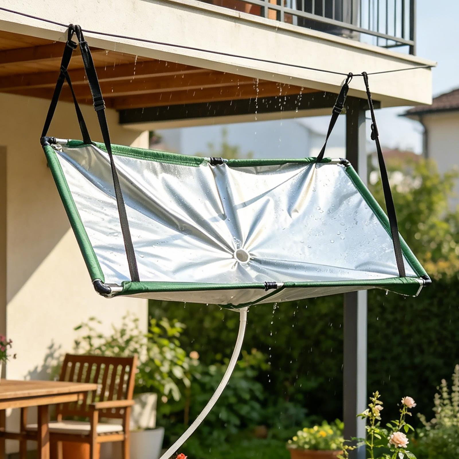 1pc レインコレクター ガーデンウォーターハーベスター用布 - Outdoor Camping Water Filter のレビューと価格