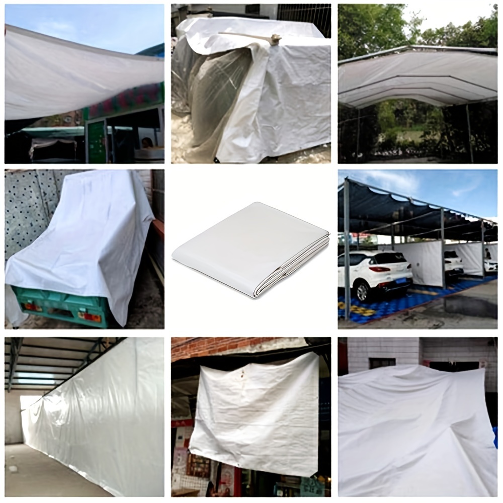大型カスタムターポリン ホワイト 3x5 6 8m*8 10 - Waterproof Tarp Shelter のレビューと価格