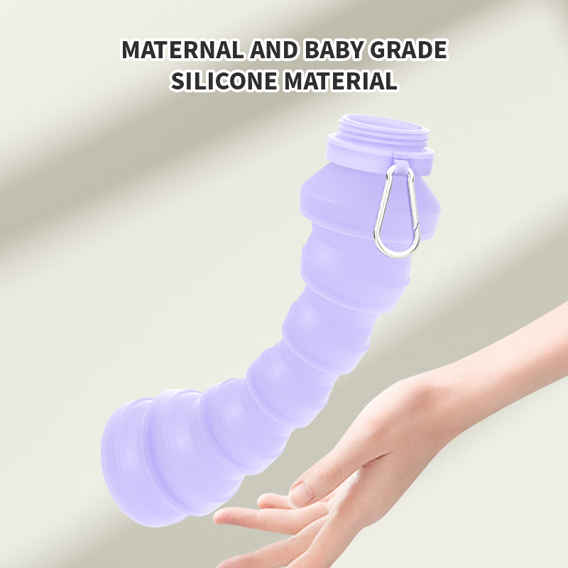 折りたたみ式ウォーターボトル シリコン製携帯用水筒、BPAフ - Collapsible Water Bottle のレビューと価格
