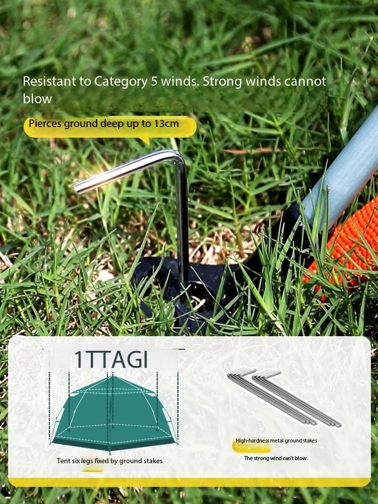 キャンプ用品特価セール 6～8人用キャンプテント 防水・防風 - Outdoor Camping Automatic Quick Opening Tent のレビューと価格