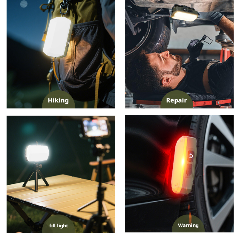 ポータブルアウトドアキャンプランタン超長バッテリー寿命充電式 - Outdoor Camping Lantern のレビューと価格