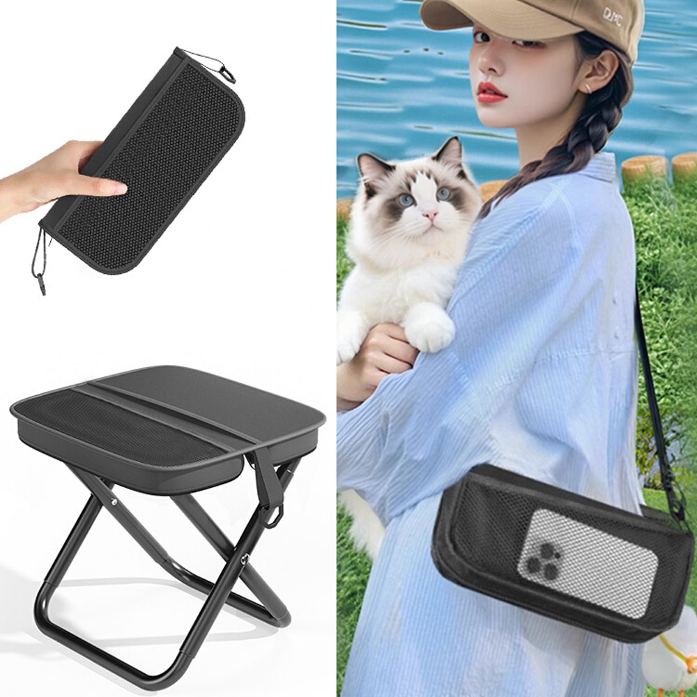 アウトドアレジャー、キャンプ、ハイキング用の折りたたみ式スツ - Outdoor Camping Bag のレビューと価格