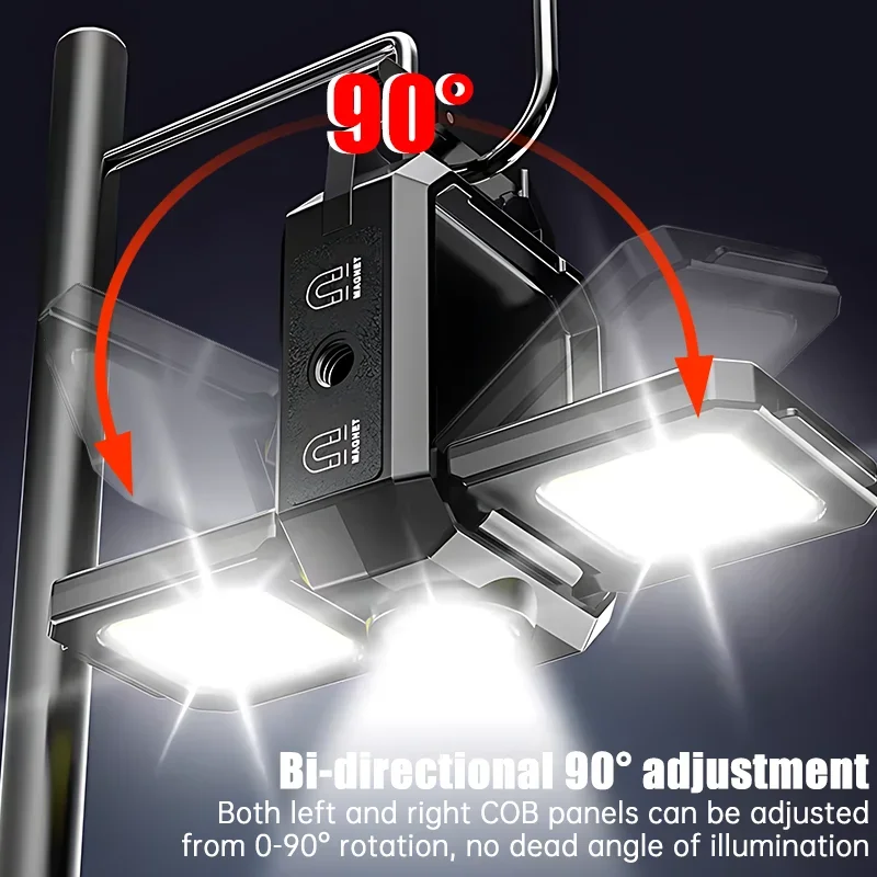 ミニ懐中電灯キーホルダーライト COB ワークライト USB - Outdoor Camping Lantern のレビューと価格