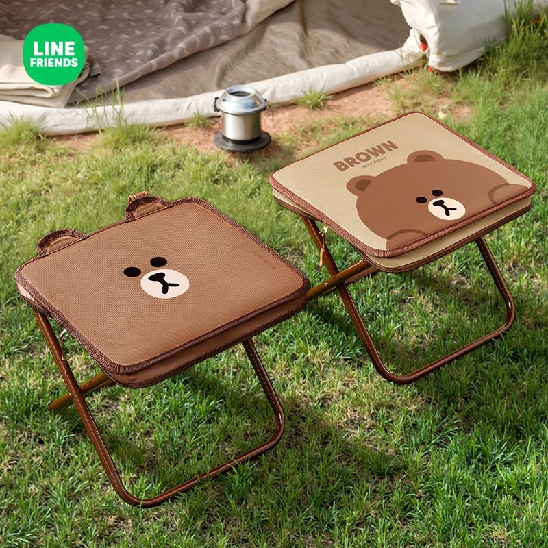 ラインフレンズブラウンコニーサリーアニメ漫画かわいい折りたた - Outdoor Camping Korea のレビューと価格