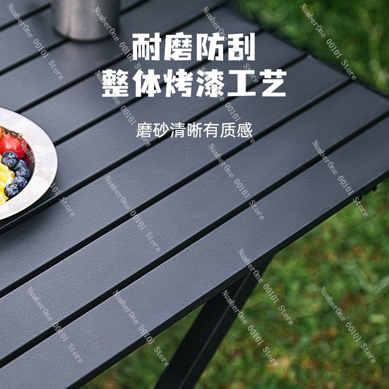 ポータブル屋外折りたたみキャンプテーブルと椅子セットロールア - Outdoor Camping Folding Chairs のレビューと価格