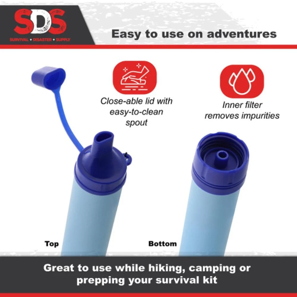 ポータブル屋外浄水器キャンプハイキング緊急生活サバイバルフィ - Outdoor Camping Water Filter のレビューと価格