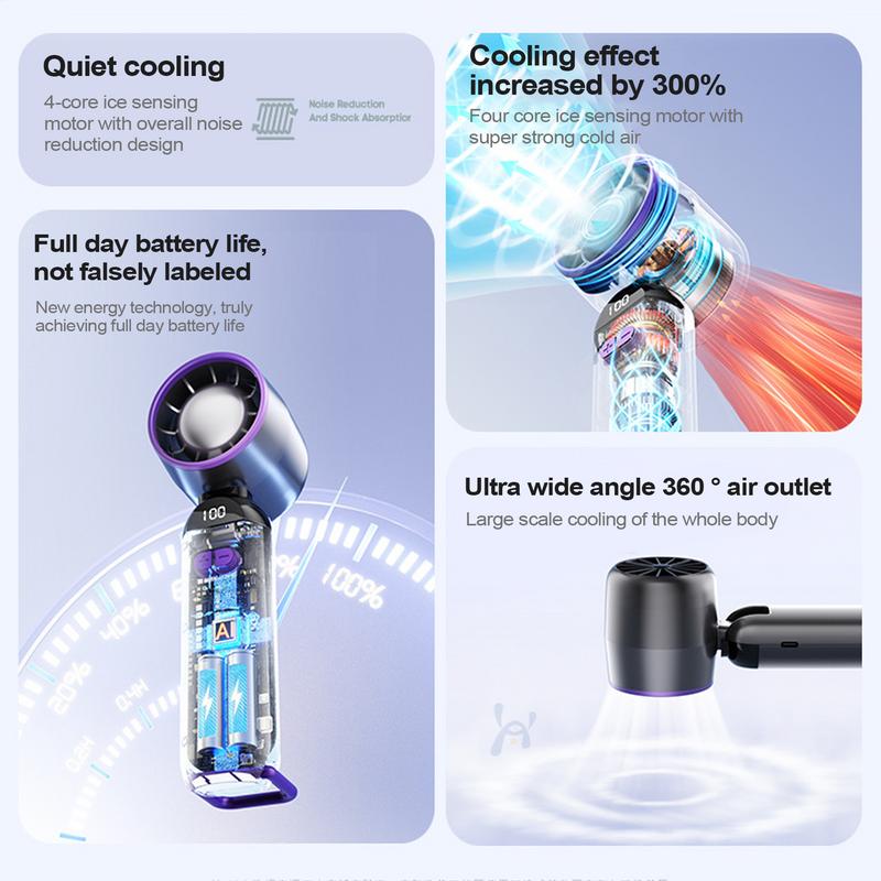 旅行ファンブレードレスデスクファン 100 スピード充電式送 - Camping Quiet のレビューと価格