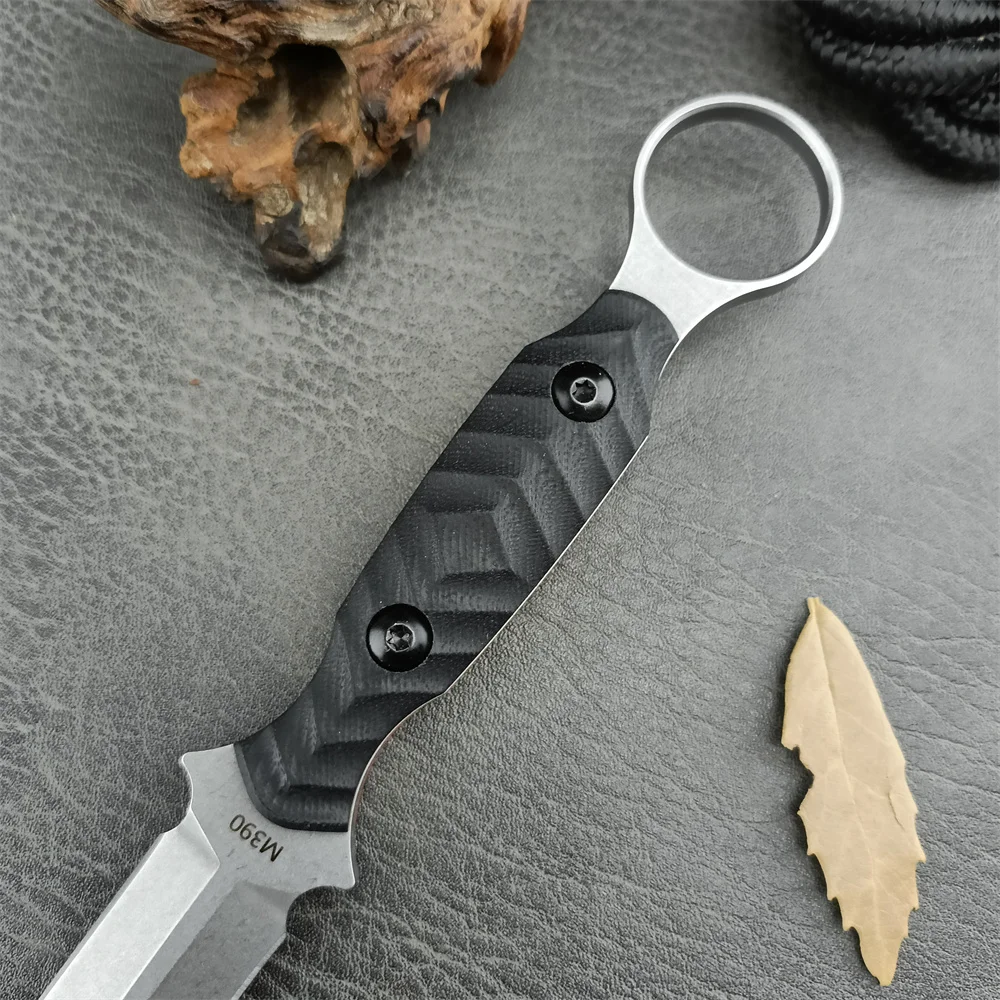 USA TOOR 固定刃ナイフ高品質 D2 ブレード G10 - Outdoor Camping Usa のレビューと価格