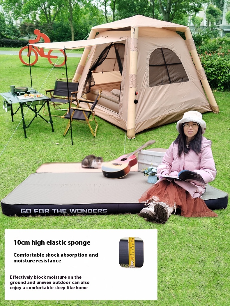 Lohascamping 自己膨張式キャンプマットレス 10 - Outdoor Camping Inflatable Tent のレビューと価格