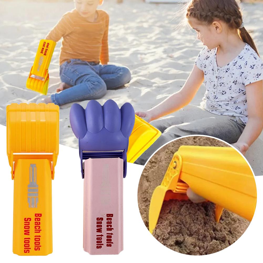 1/3個入り掘削機型砂浜雪遊び子供用ビーチトイシャベルツール - Outdoor Camping Games For Kids のレビューと価格