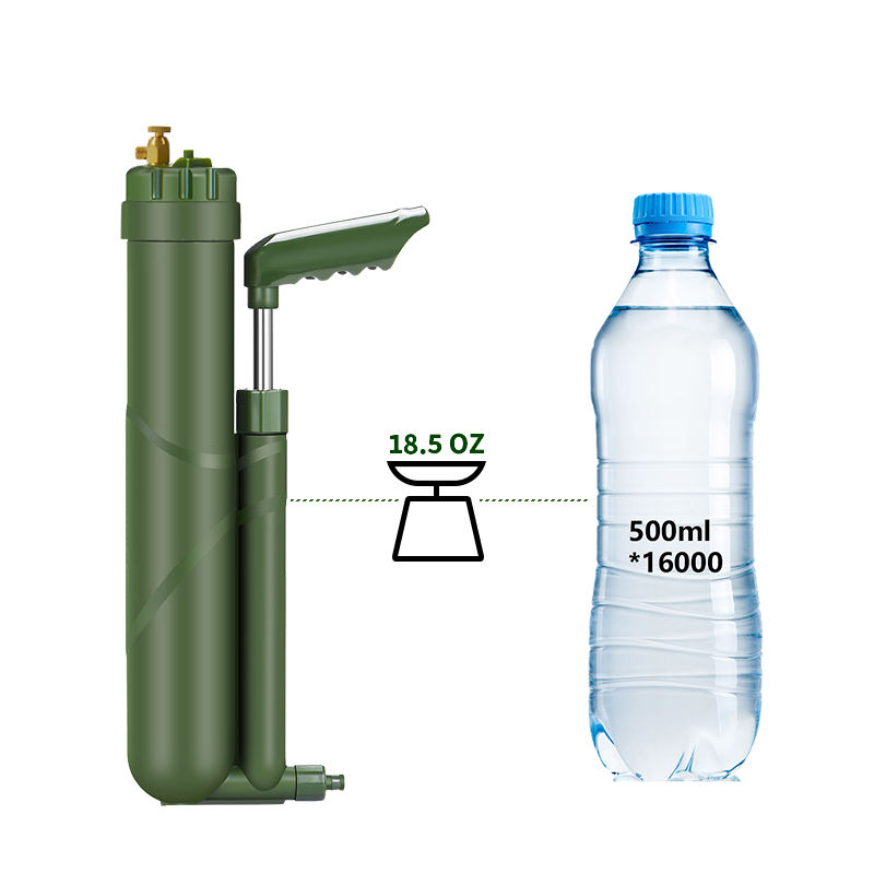 フィルター浄水器,逆浸透,屋外緊急サバイバルキット,ハイキン - Outdoor Camping Water Filter のレビューと価格
