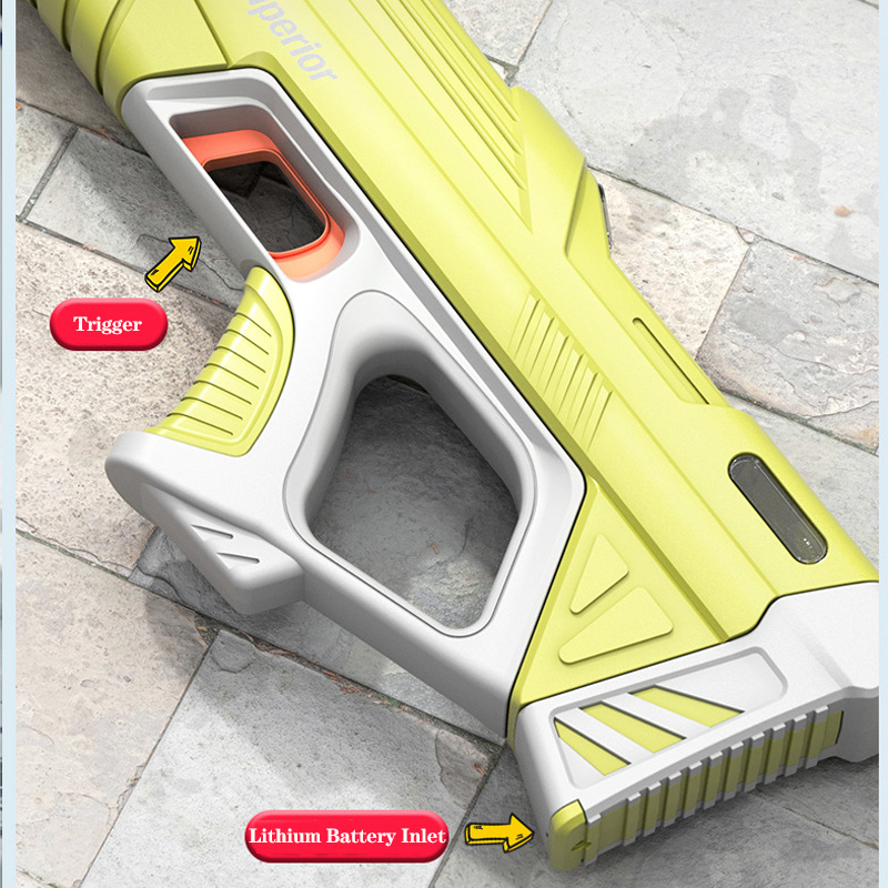 43 センチメートルフル電気自動貯水銃のおもちゃポータブル子 - Outdoor Camping Games For Kids のレビューと価格
