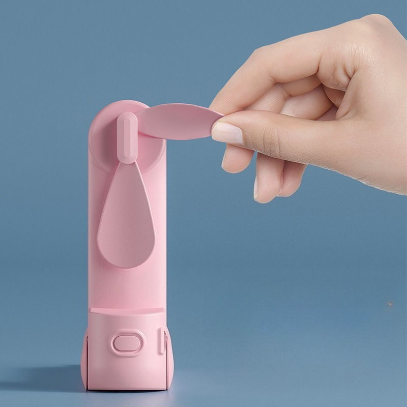 かわいいミッフィー折りたたみ式ハンドヘルドファンUSB充電式 - Camping Quiet のレビューと価格