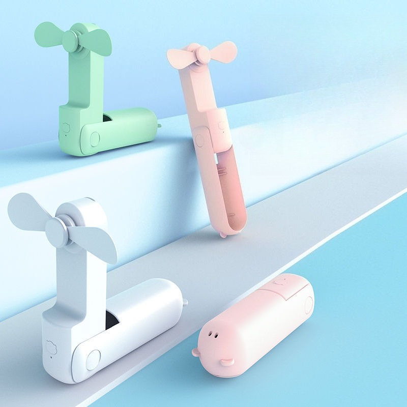かわいいミッフィー折りたたみ式ハンドヘルドファンUSB充電式 - Camping Quiet のレビューと価格