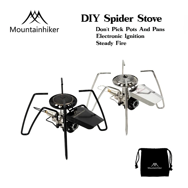 登山家の折りたたみ式スパイダーストーブ、ポータブルステンレス - Outdoor Camping Stove Wood のレビューと価格
