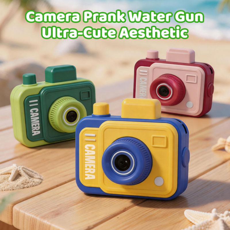 両面水鉄砲カメラ水遊び銃面白い子供用屋外夏プールビーチ水遊び - Outdoor Camping Games For Kids のレビューと価格