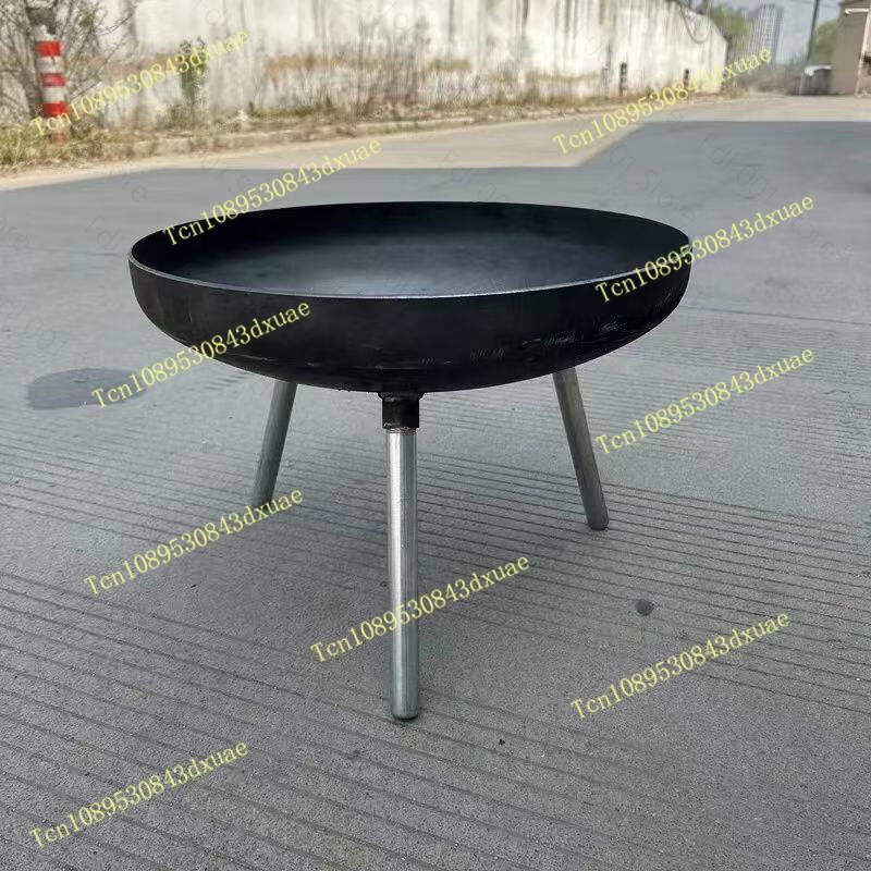 80cm大型鋳鉄製ファイヤーピット、屋内外兼用焚き火台、キャ - Outdoor Indoor Camping のレビューと価格