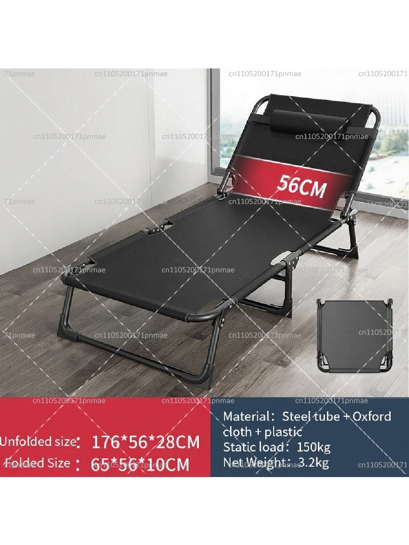 金属製折りたたみシングルベッド モダンオフィス用ポータブルベ - Outdoor Camping Folding Chairs のレビューと価格