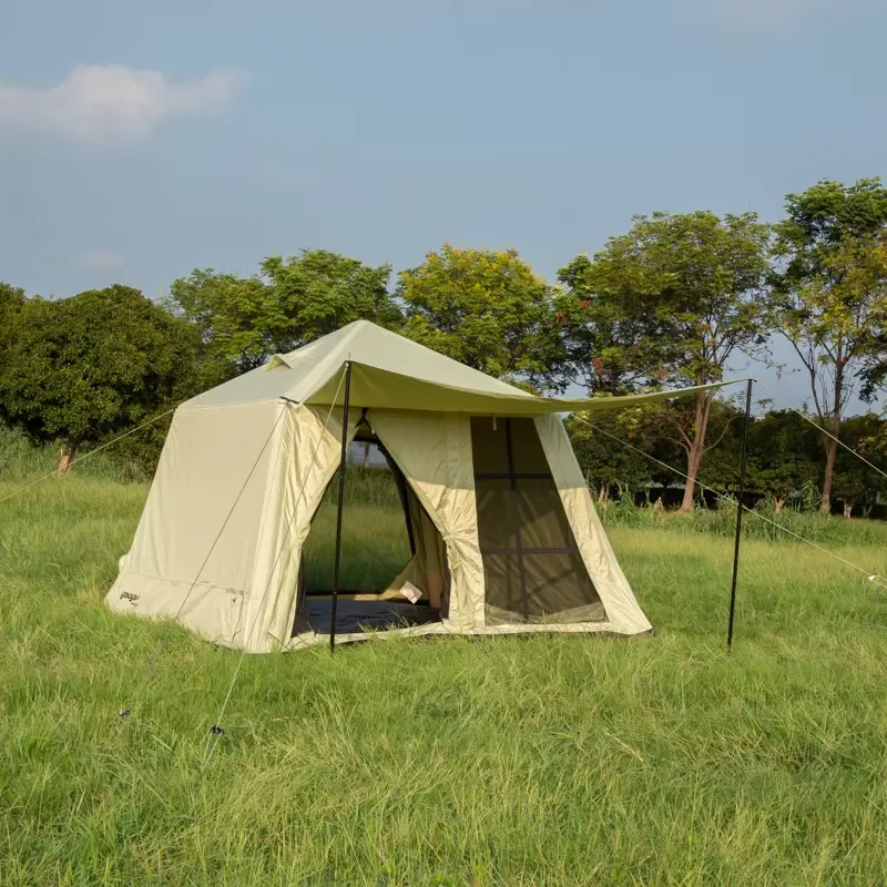 防水ポータブルオックスフォード生地エアテント、家族でのアウト - Outdoor Camping Inflatable Tent のレビューと価格