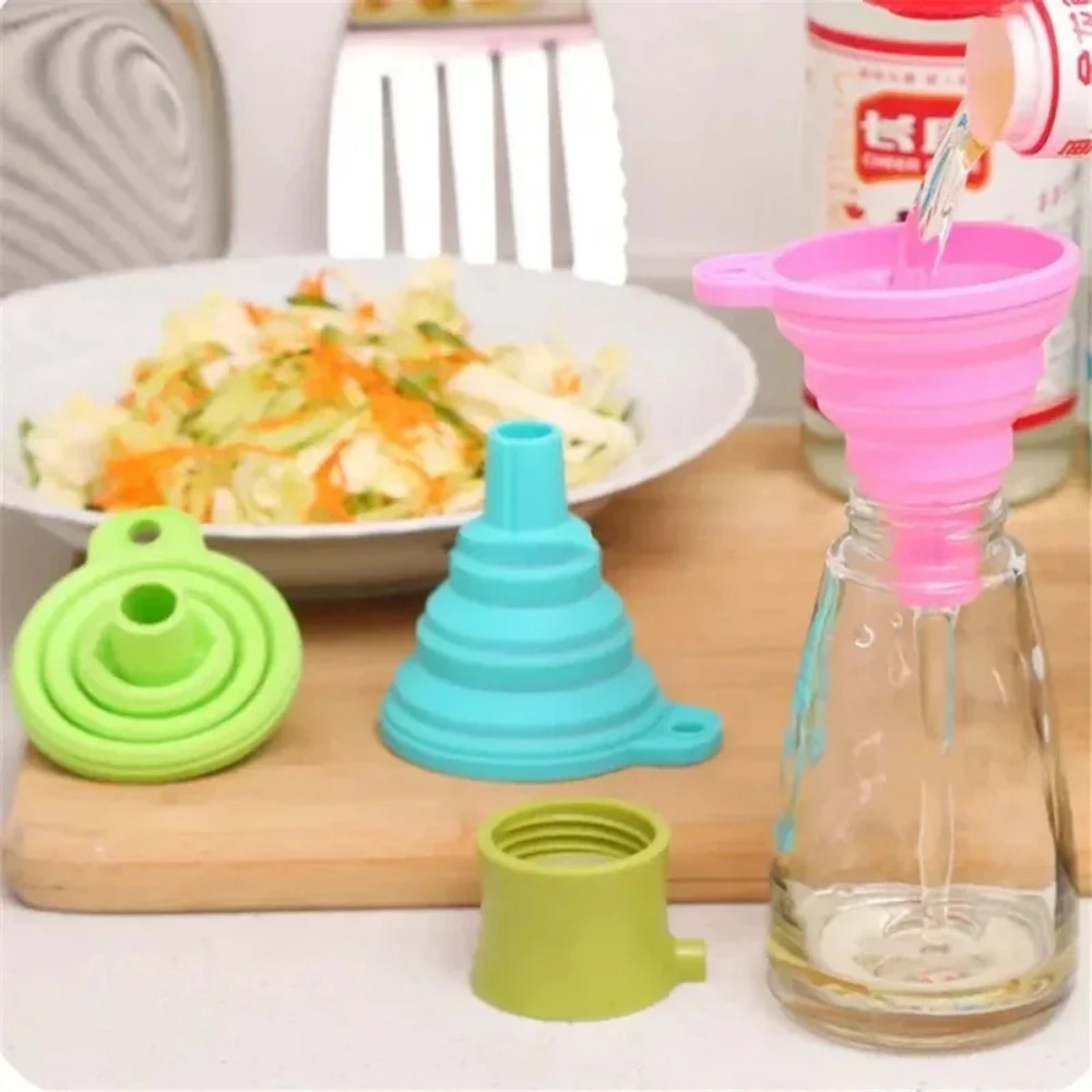 10個の折りたたみ式シリコンキッチン漏斗セット – 折りたた - Collapsible Water Bottle のレビューと価格