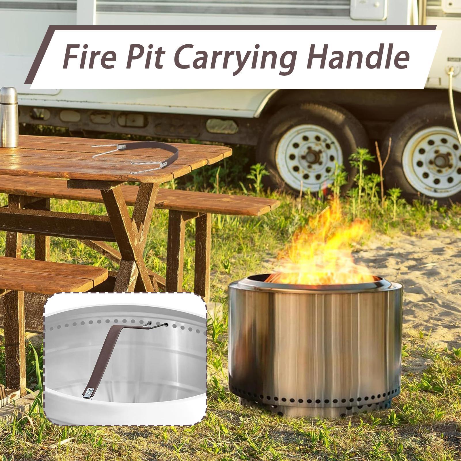 ファイヤーピット蓋用ハンドル、ファイヤーピットツール、ポータ - Outdoor Indoor Camping のレビューと価格