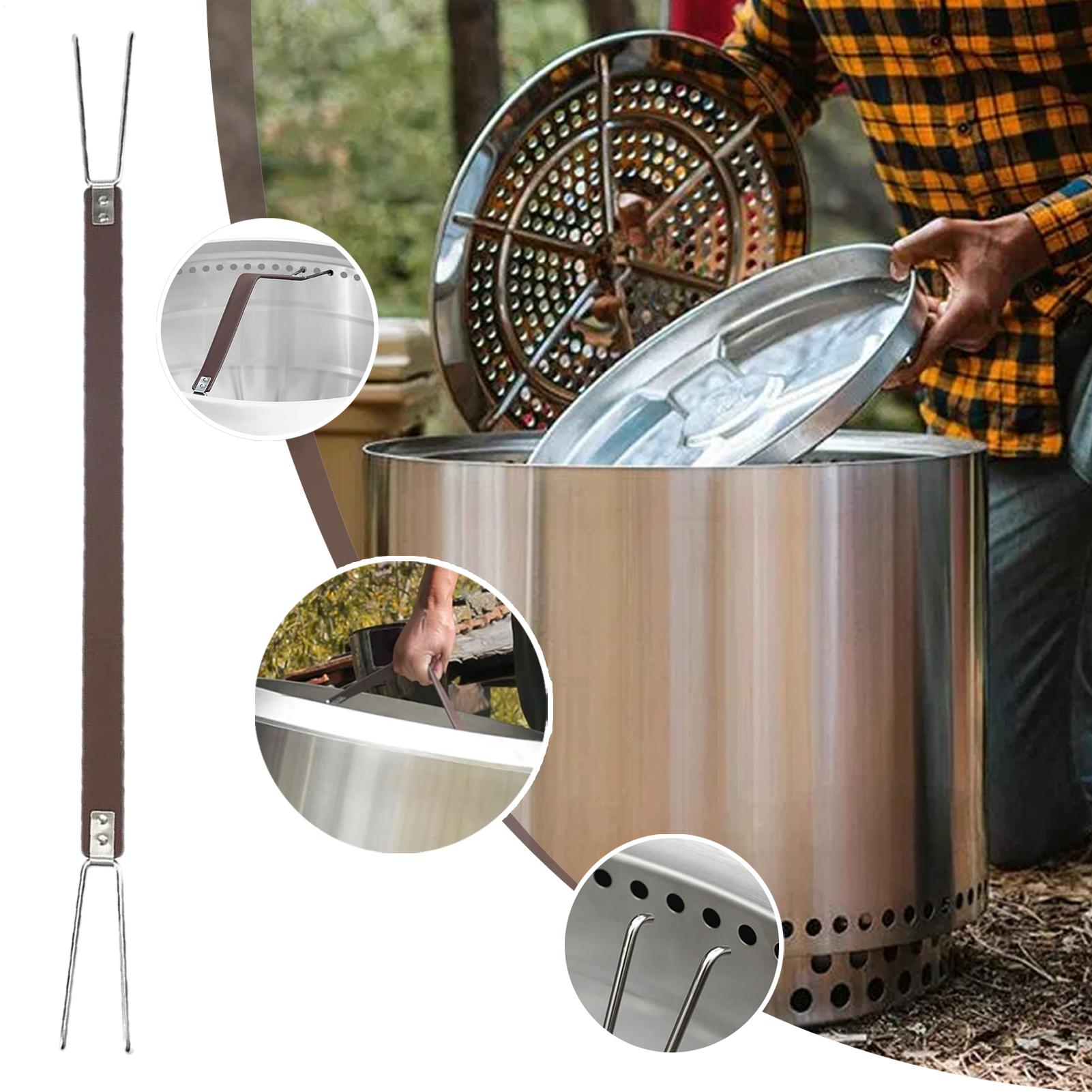 ファイヤーピット蓋用ハンドル、ファイヤーピットツール、ポータ - Outdoor Indoor Camping のレビューと価格