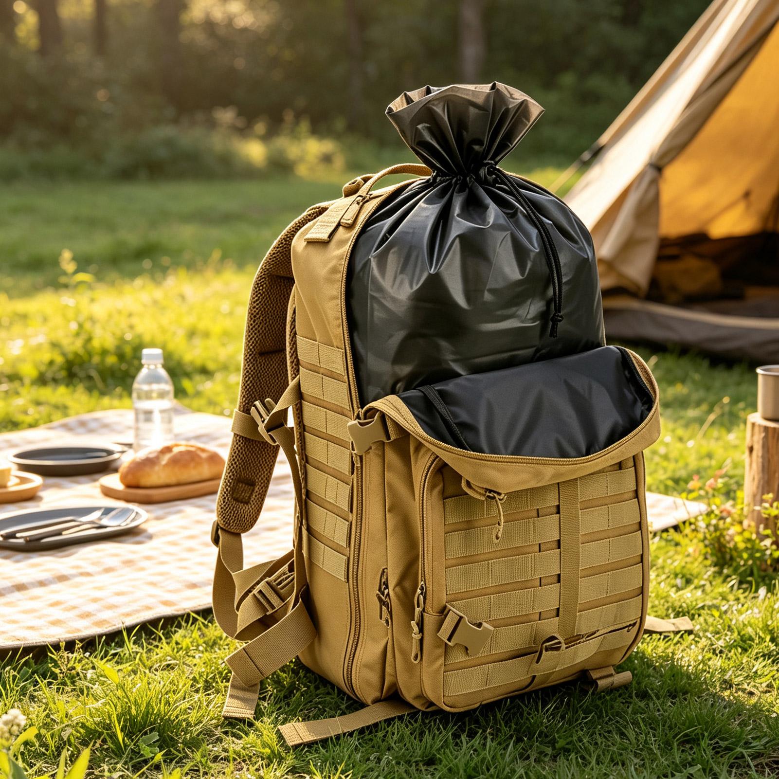 バックパックライナー 防水 10枚組 高耐久 厚手 マットブ - Outdoor Camping Bag のレビューと価格