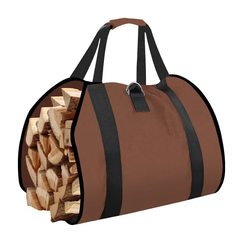 頑丈な薪運びバッグ – 強化ハンドル付き屋外薪運びバッグ – - Outdoor Camping Bag のレビューと価格